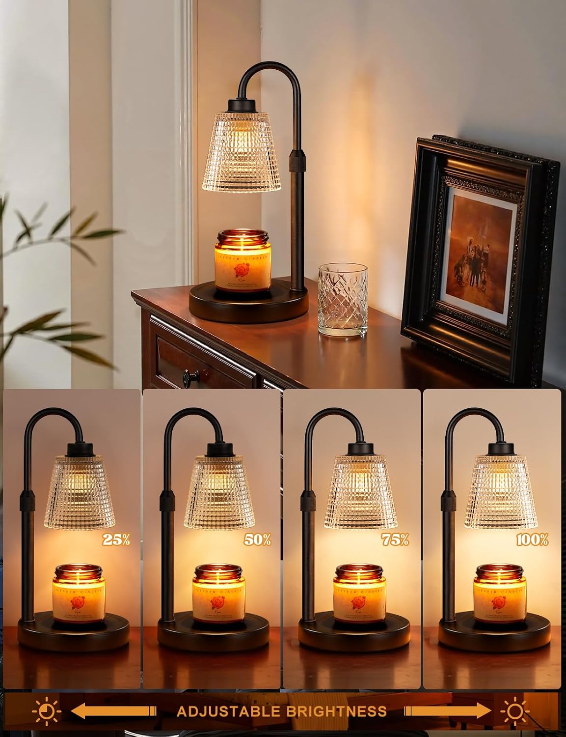 Candle Warmer Lamp with Timer